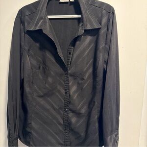 Woman’s Black Dress Shirt